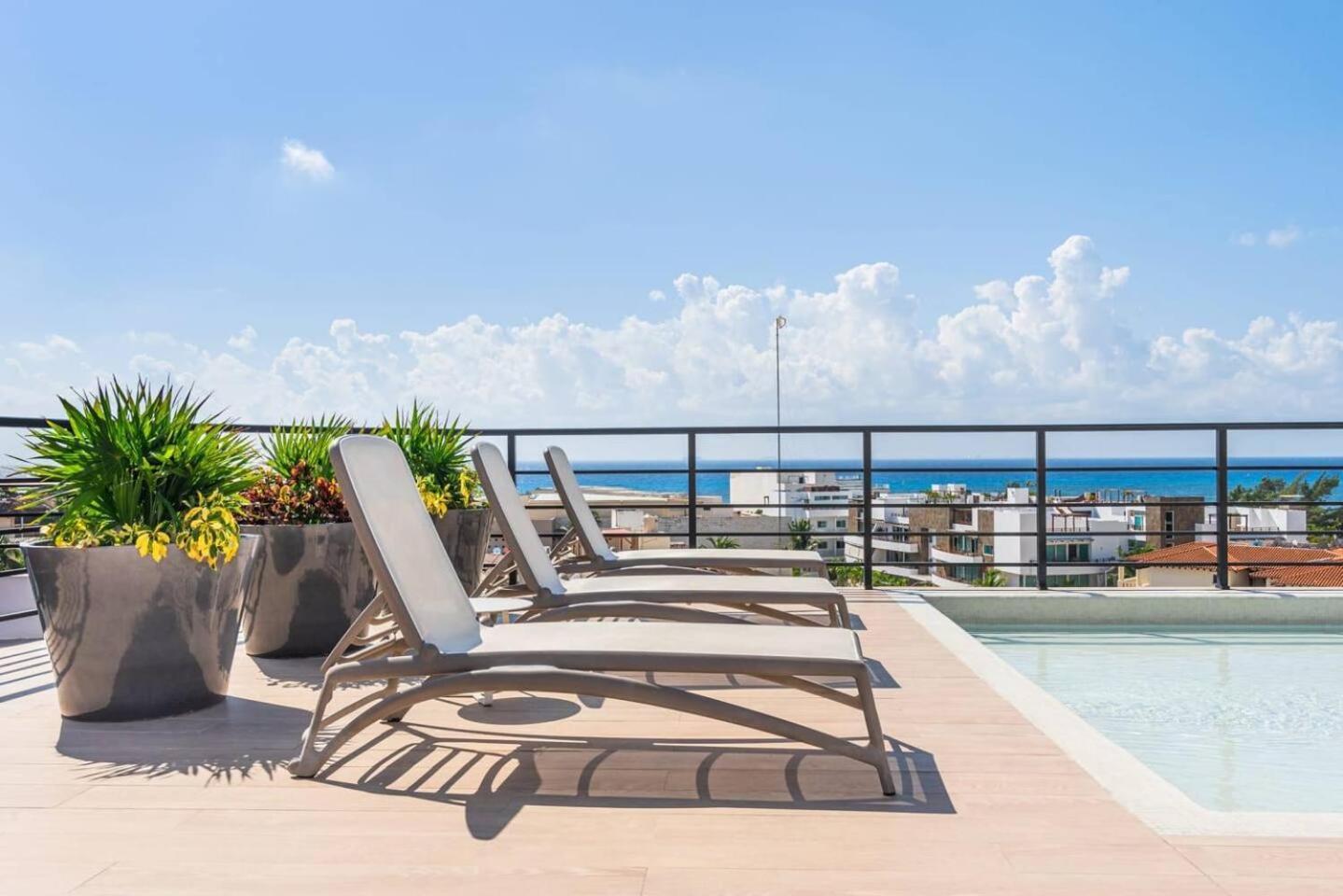 Luxury Room, Ocean View From Balcony And Rooptop Playa del Carmen